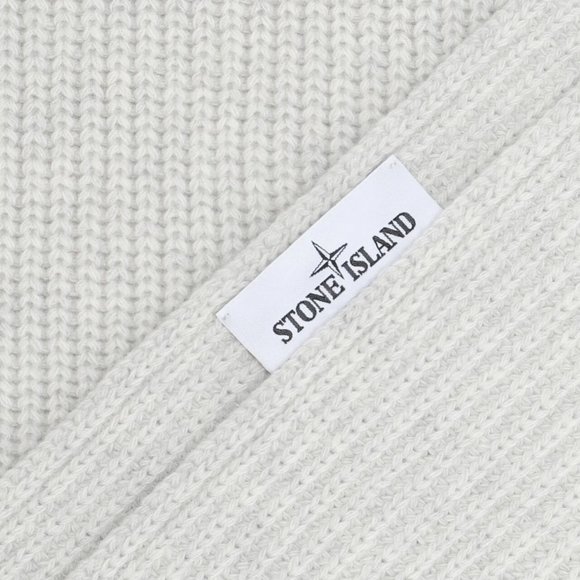 BRAND NEW WITH TAGS STONE ISLAND GEELONG WOOL SCARF - Picture 6 of 9
